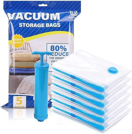 VACCUME STORAGE BAG 5 IN 1 WITH PUMP