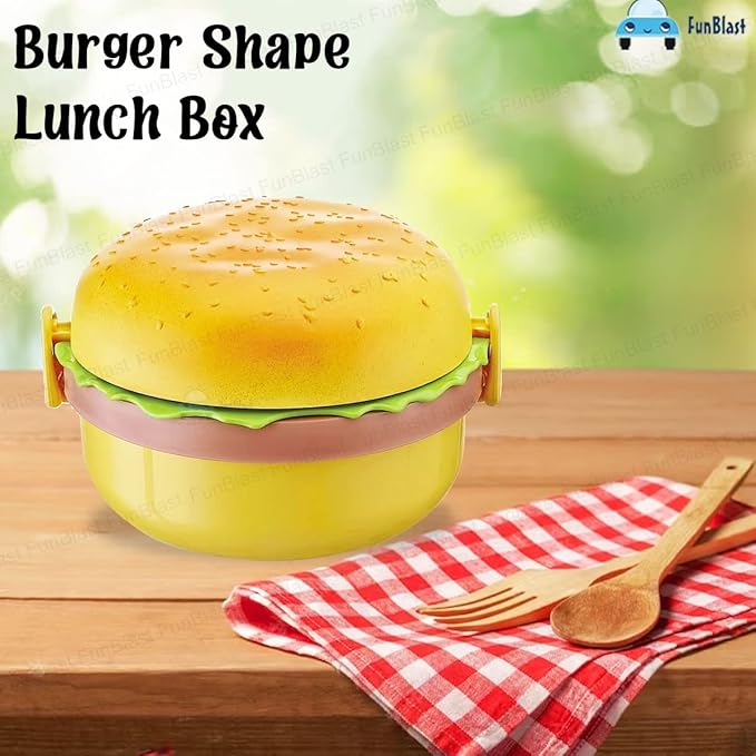 Burger Shape Lunch Box for Kids