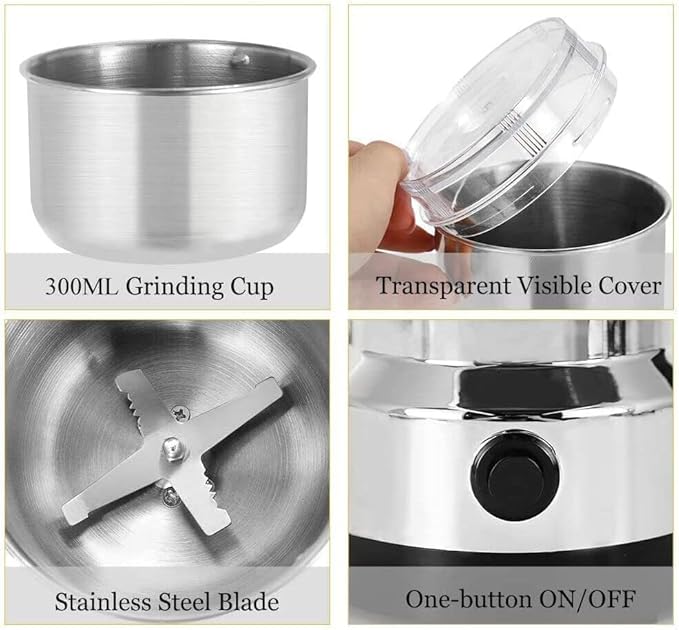 Multifunctional Stainless Steel Nima Coffee Grinder