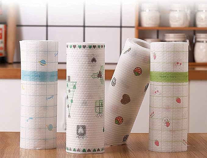  Reusable and Washable Tissue Roll 