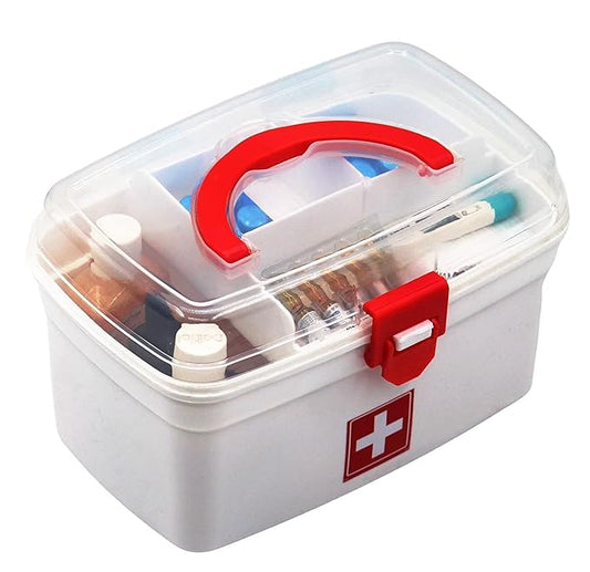 Plastic Rectangular Medicine Box