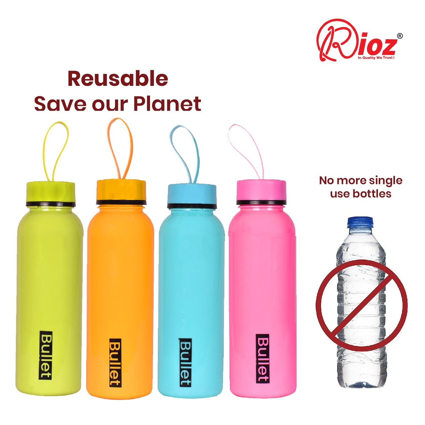 Plastic Water Bottle 500 ml for Kids 