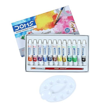 DOMS WATER COLOUR TUBES 12