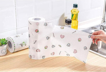  Reusable and Washable Tissue Roll 
