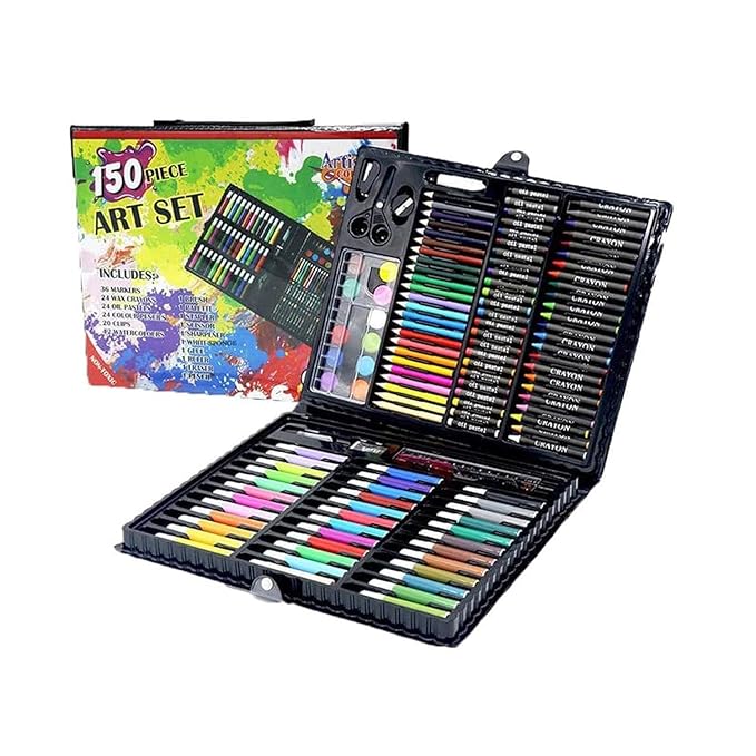Children Deluxe Art Drawing Crayon Color Set for Kids