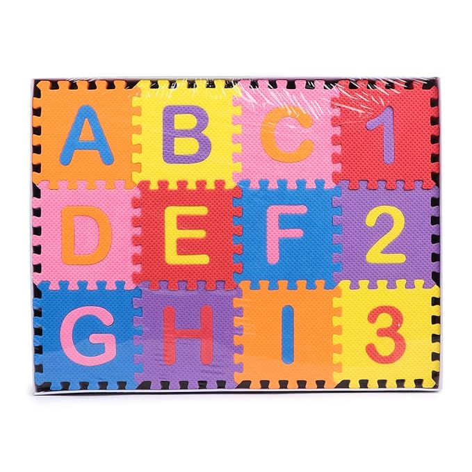  Alphabet and Number Mini Puzzle Mat 