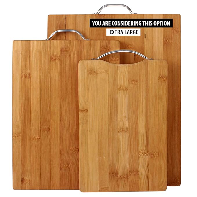 Bamboo Chopping Board with Handle
