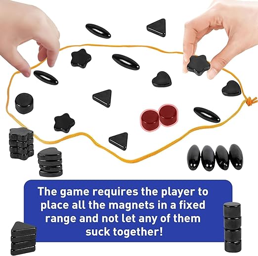 Magnetic Effect Using String and Stones