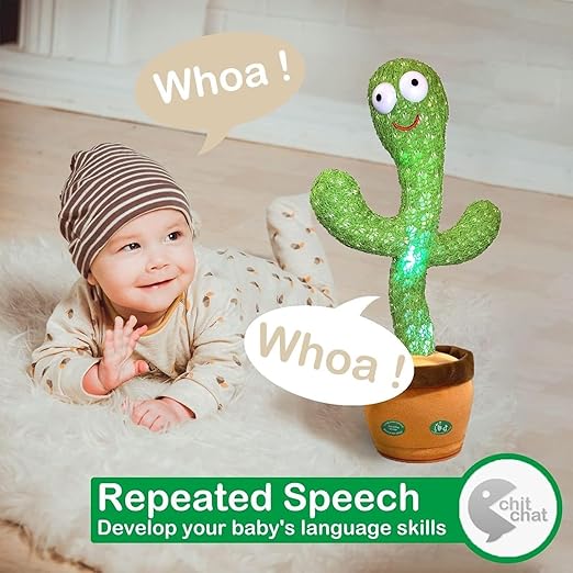 Dancing & Talking Cactus Toy 