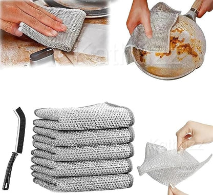 DOUBLE LAYER SCRUBBER