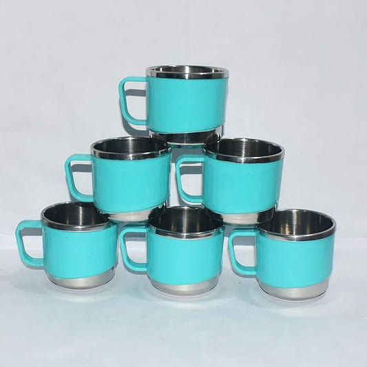 TEA CUP 6PCS SET KONVEX