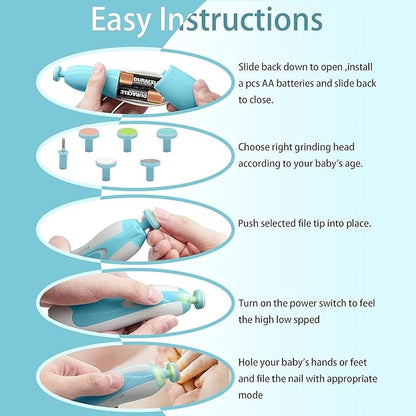 Electric Nail Trimmer For Baby