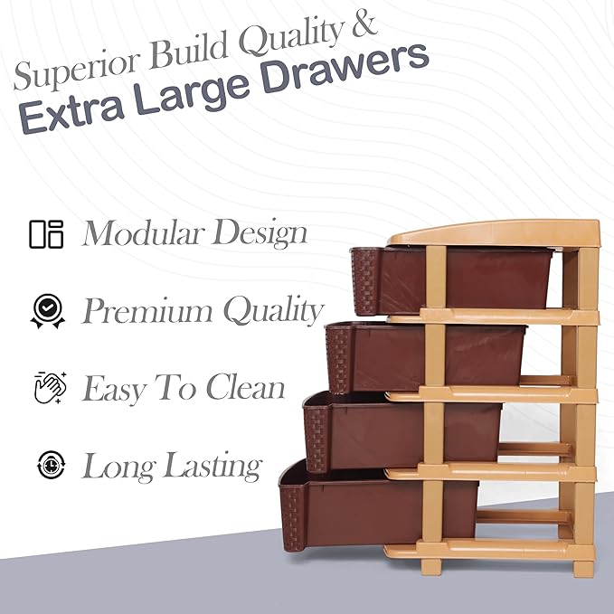 DRAWER MODULAR 4 LAYER PL