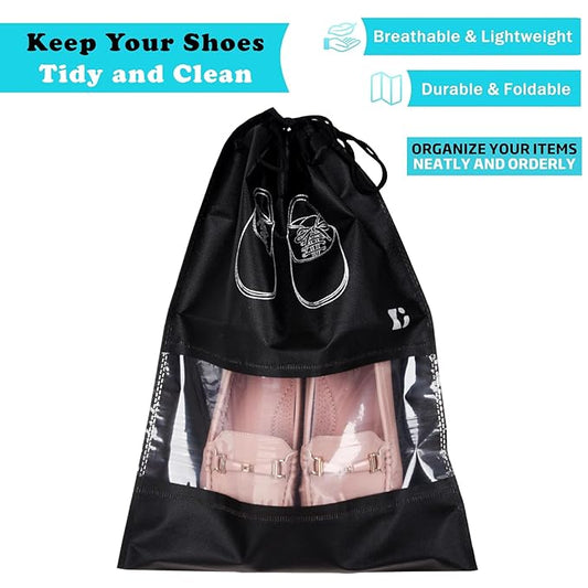 Shoe Bags for Travel PACK OF 4 PCS