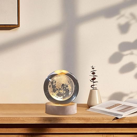 3D CRYSTAL BALL LAMP