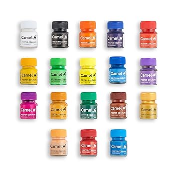 CAMEL 18 SHADES POSTER COLOURS