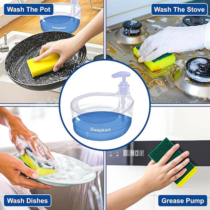 Double Layer Soap Dispenser for Bathroom 
