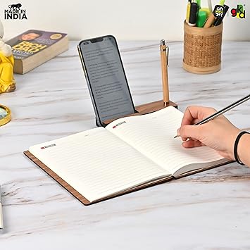 BOX DAIRY WITH WOODEN PEN SET