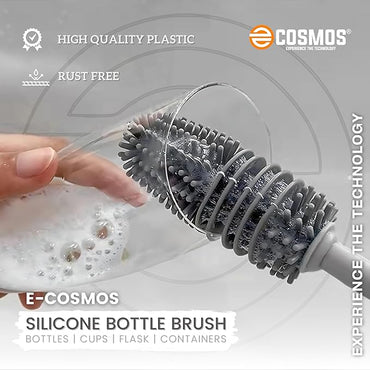 Bottle Cleaning Brush Silicone Long Handle