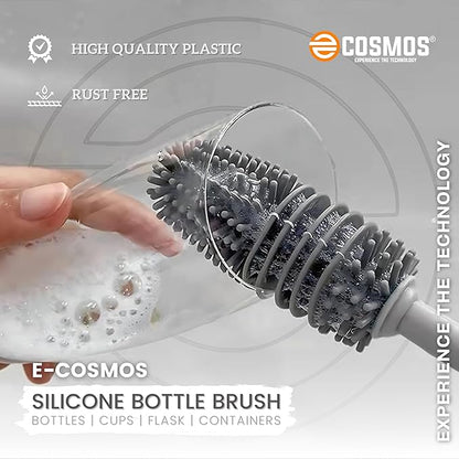 Bottle Cleaning Brush Silicone Long Handle