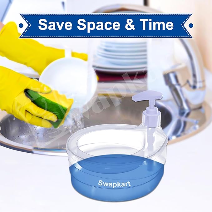 Double Layer Soap Dispenser for Bathroom 