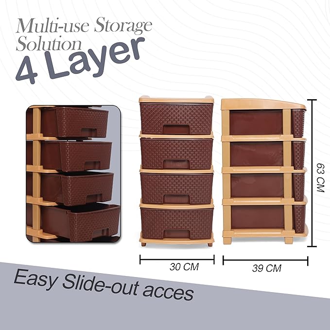 DRAWER MODULAR 4 LAYER PL