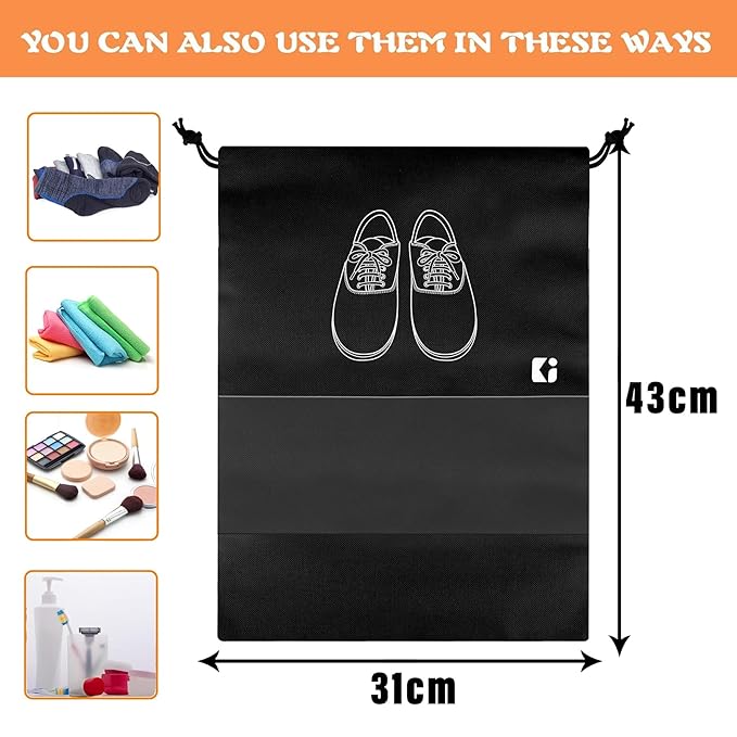 Shoe Bags for Travel PACK OF 4 PCS