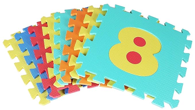  Alphabet and Number Mini Puzzle Mat 