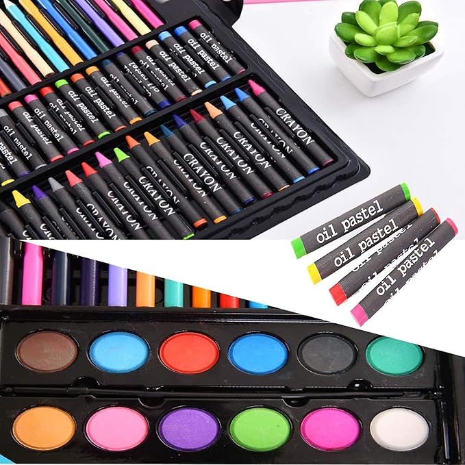 Children Deluxe Art Drawing Crayon Color Set for Kids
