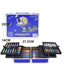 133pcs 3 Layer Art Painting trunk for kids Art Set Box